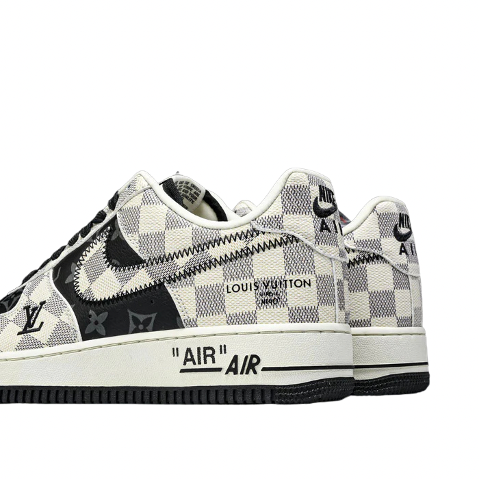 Louis Vuitton x Nike Air Force 1 | Royal Black