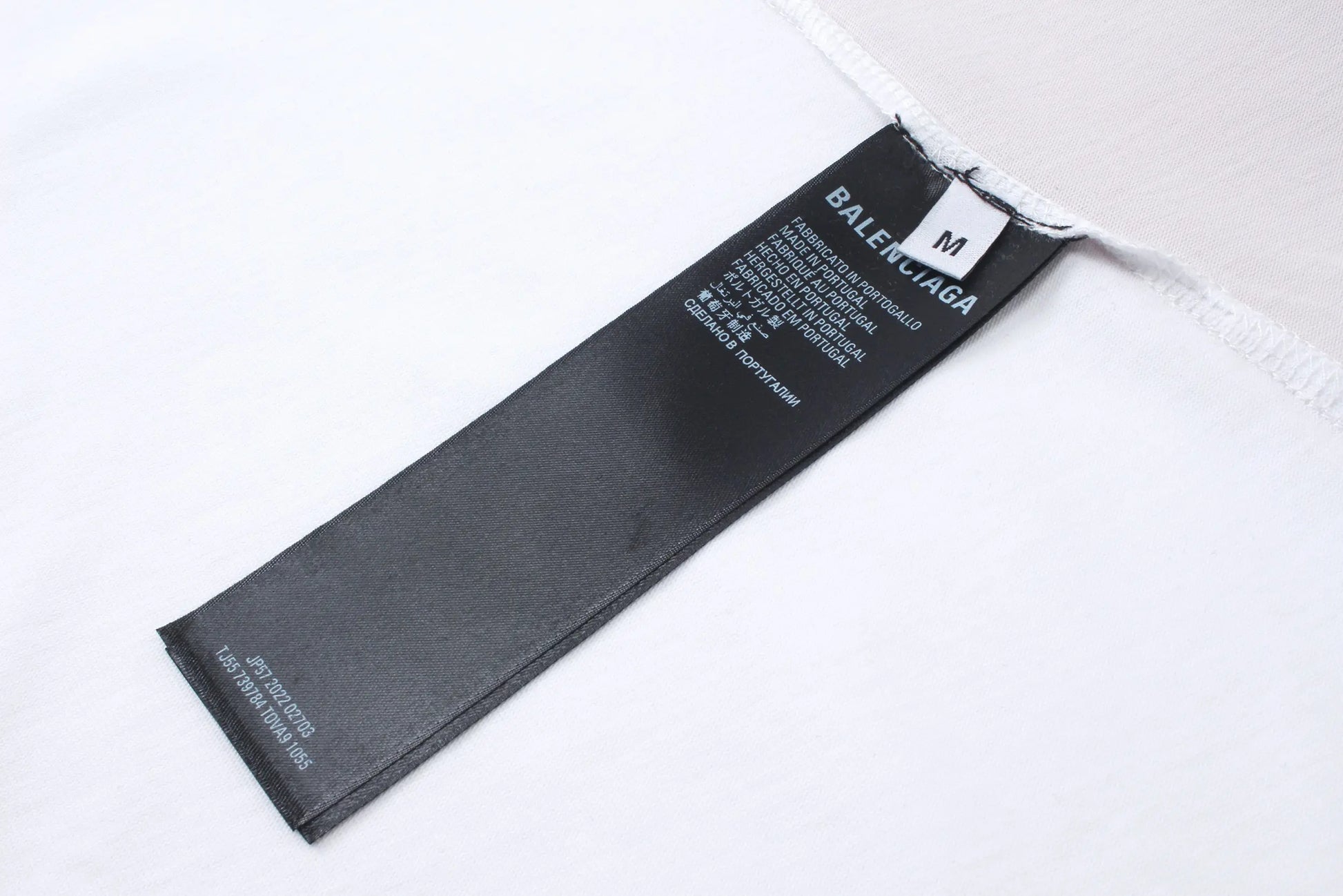 Balenciaga| Motorsport Logo T-Shirt – Black or White Balenciaga