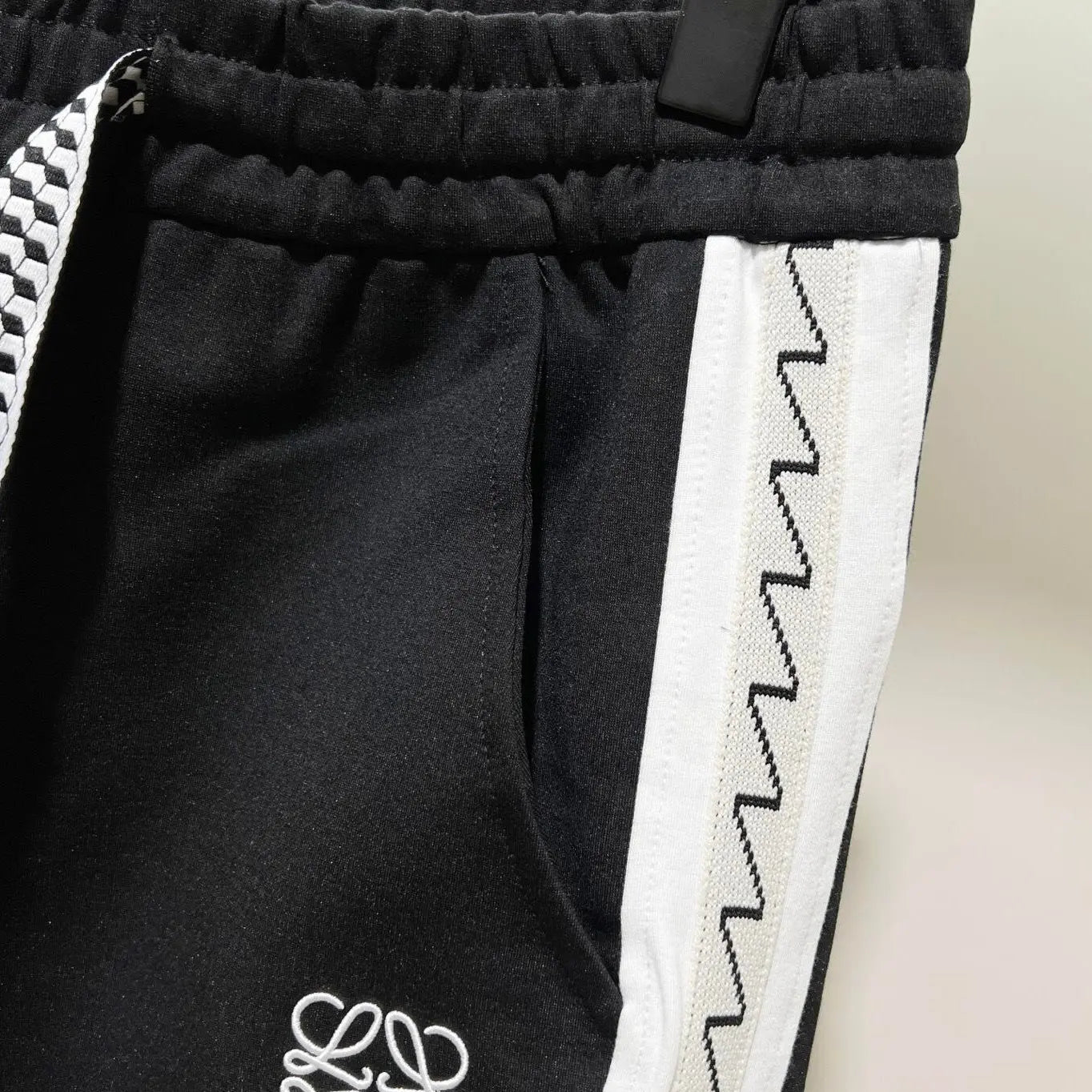 Loewe | Black Logo Tape Tracksuit Set | Jacket & Pants Loewe