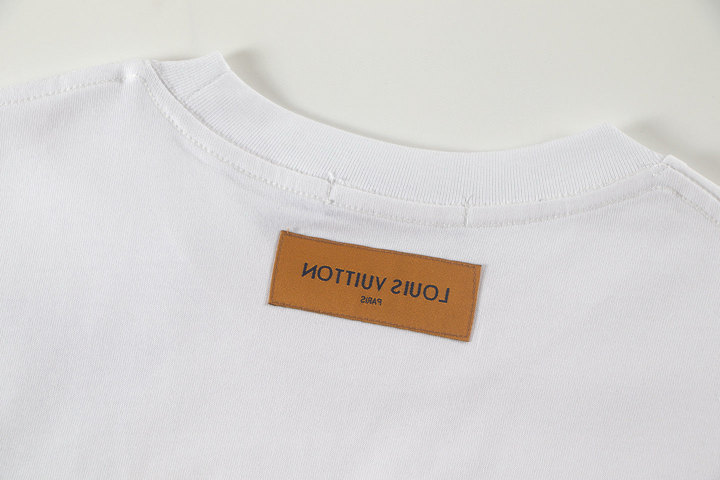 Louis Vuitton | Embossed LV Long-Sleeved T-Shirt in Black & White