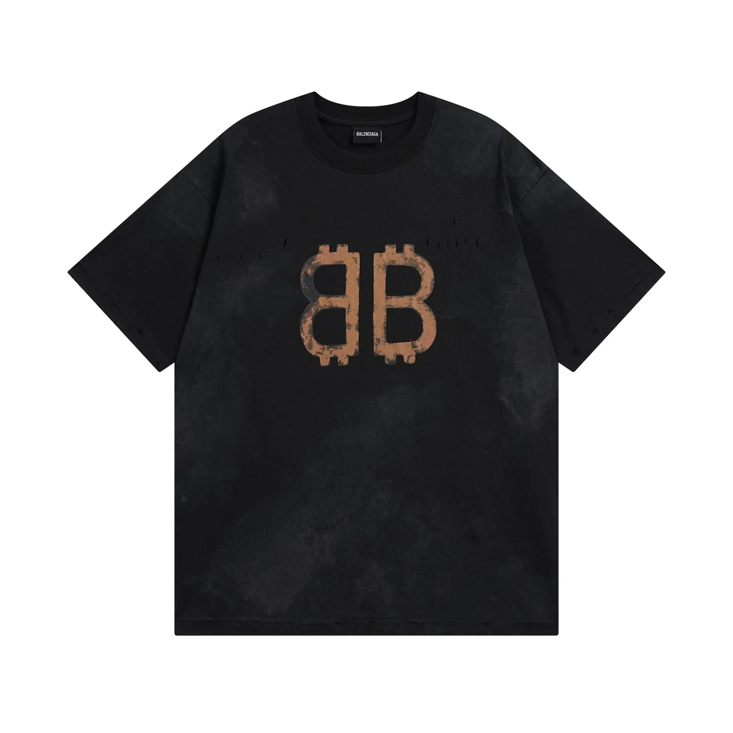 Balenciaga | Distressed Bitcoin Logo T-Shirt - Multiple Colors Balenciaga
