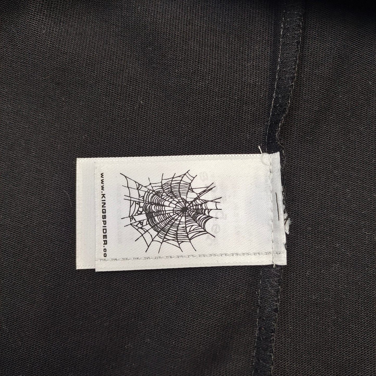 Sp5der x Travis Scott | Cactus Jack Web Tee Black