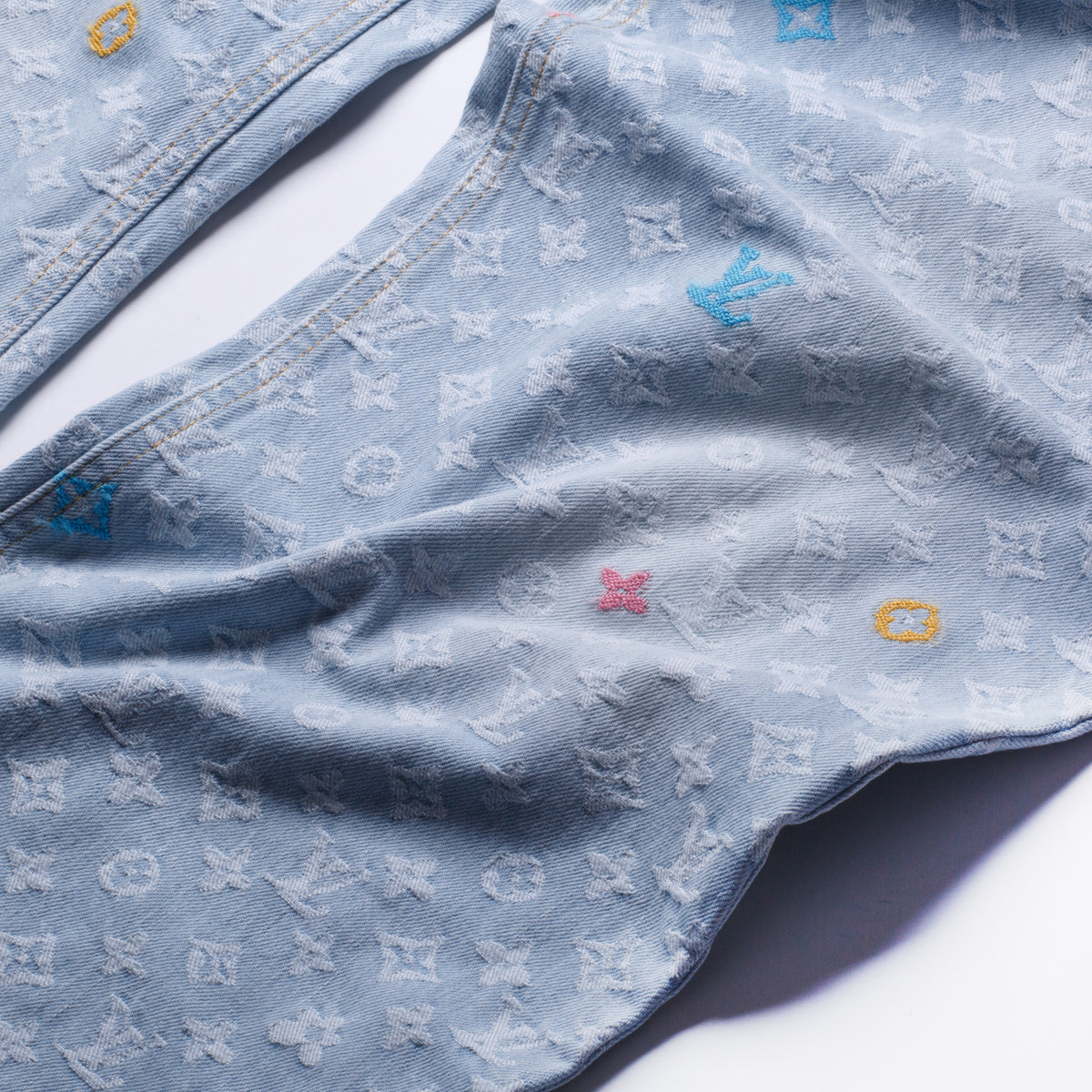 Louis Vuitton | Tyler, the Creator Monogram Denim Pants | Light Indigo