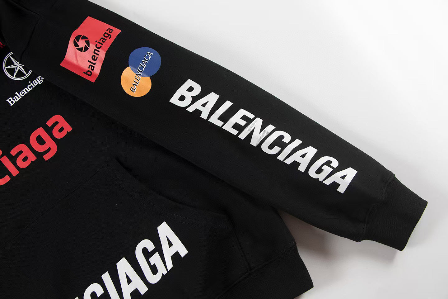 Balenciaga | F1 Top League Hoodie | Black Motorsport Logo