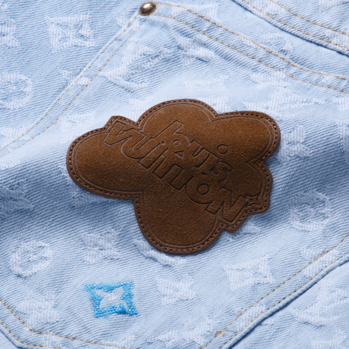 Louis Vuitton | Tyler, the Creator Monogram Denim Pants | Light Indigo