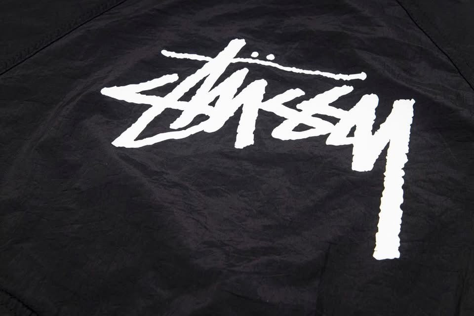 Nike x Stüssy | Black Half-Zip Windbreaker
