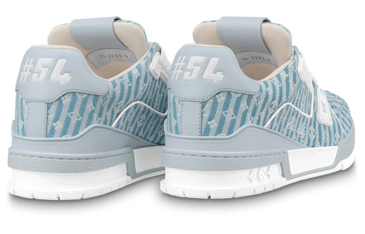Louis Vuitton | LV Trainer Sneaker Blue Stripes with Monogram