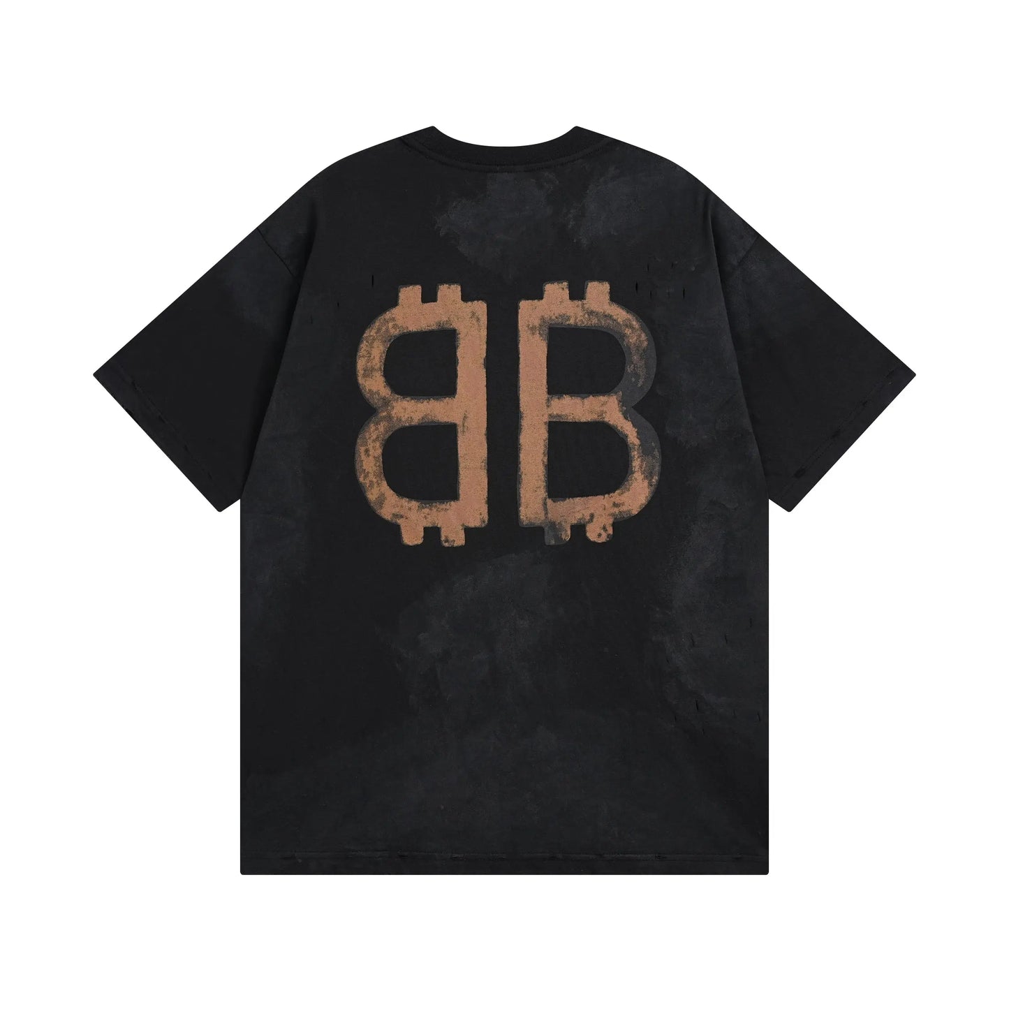 Balenciaga | Distressed Bitcoin Logo T-Shirt - Multiple Colors Balenciaga