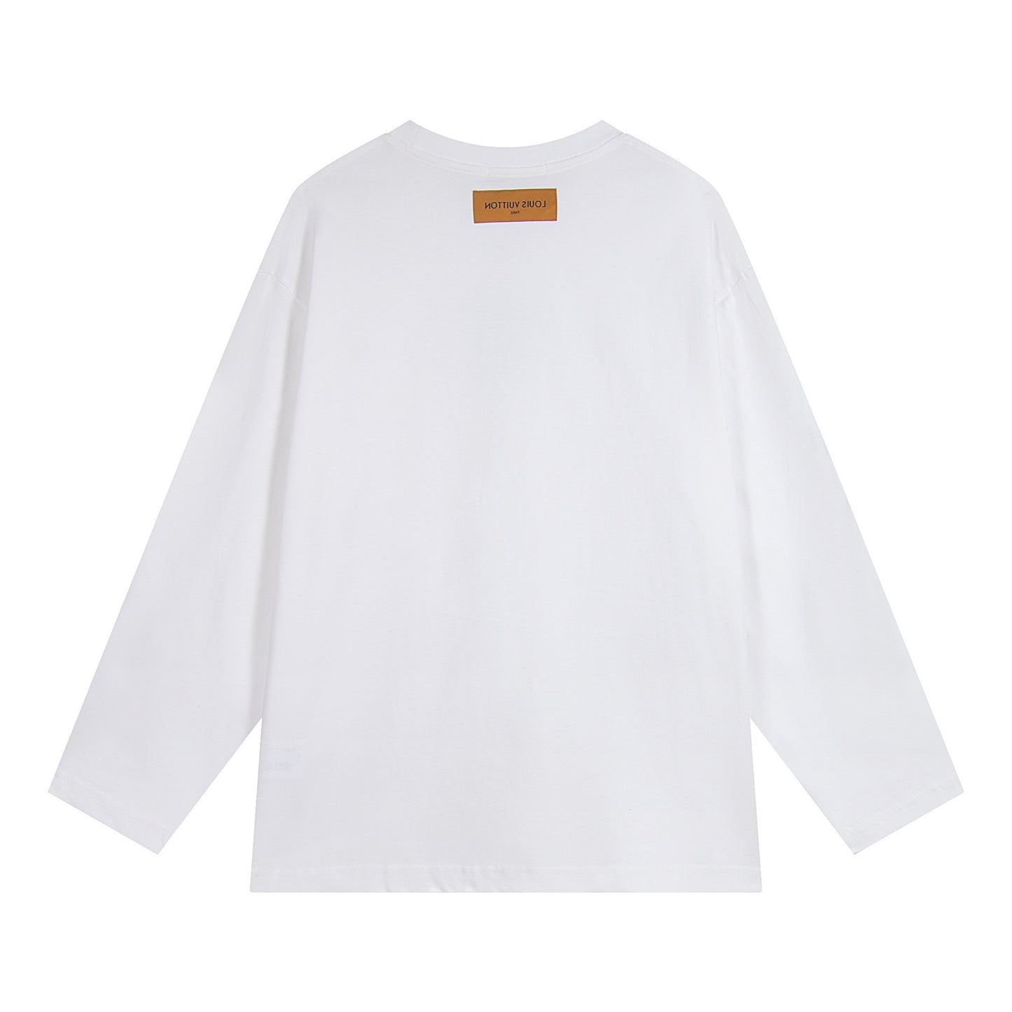 Louis Vuitton | Embossed LV Long-Sleeved T-Shirt in Black & White