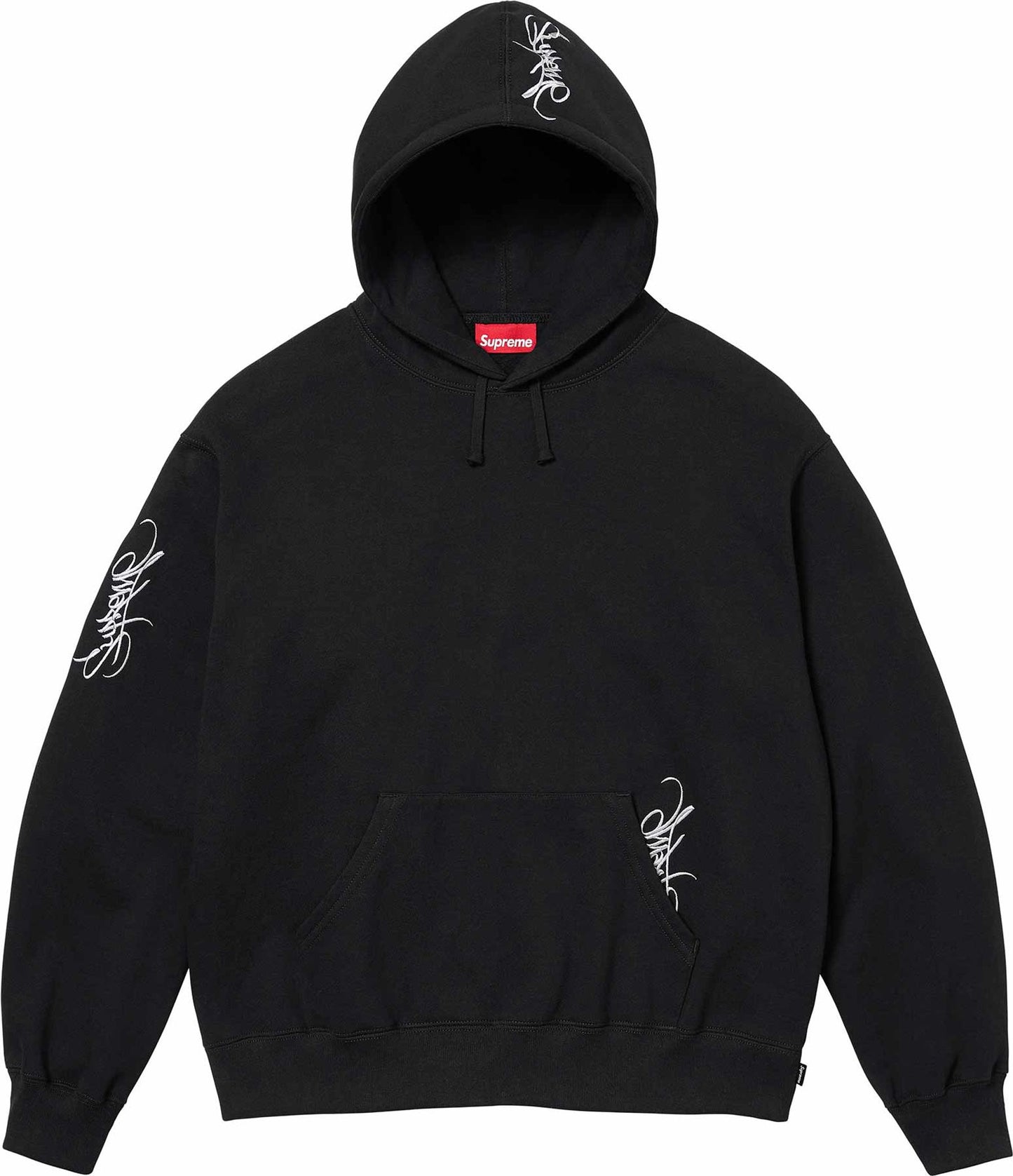 Supreme | Tag Hooded Sweatshirt | Black