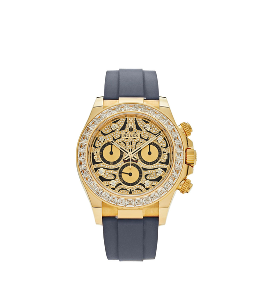 Rolex Daytona | “Eye of the Tiger” 116588TBR | 18K Yellow Gold | Diamond Bezel