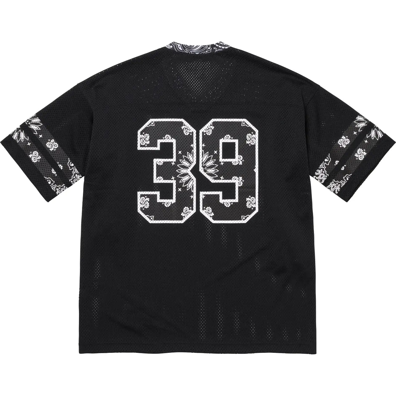 Supreme | Bandana Football Jersey | Black & White Supreme