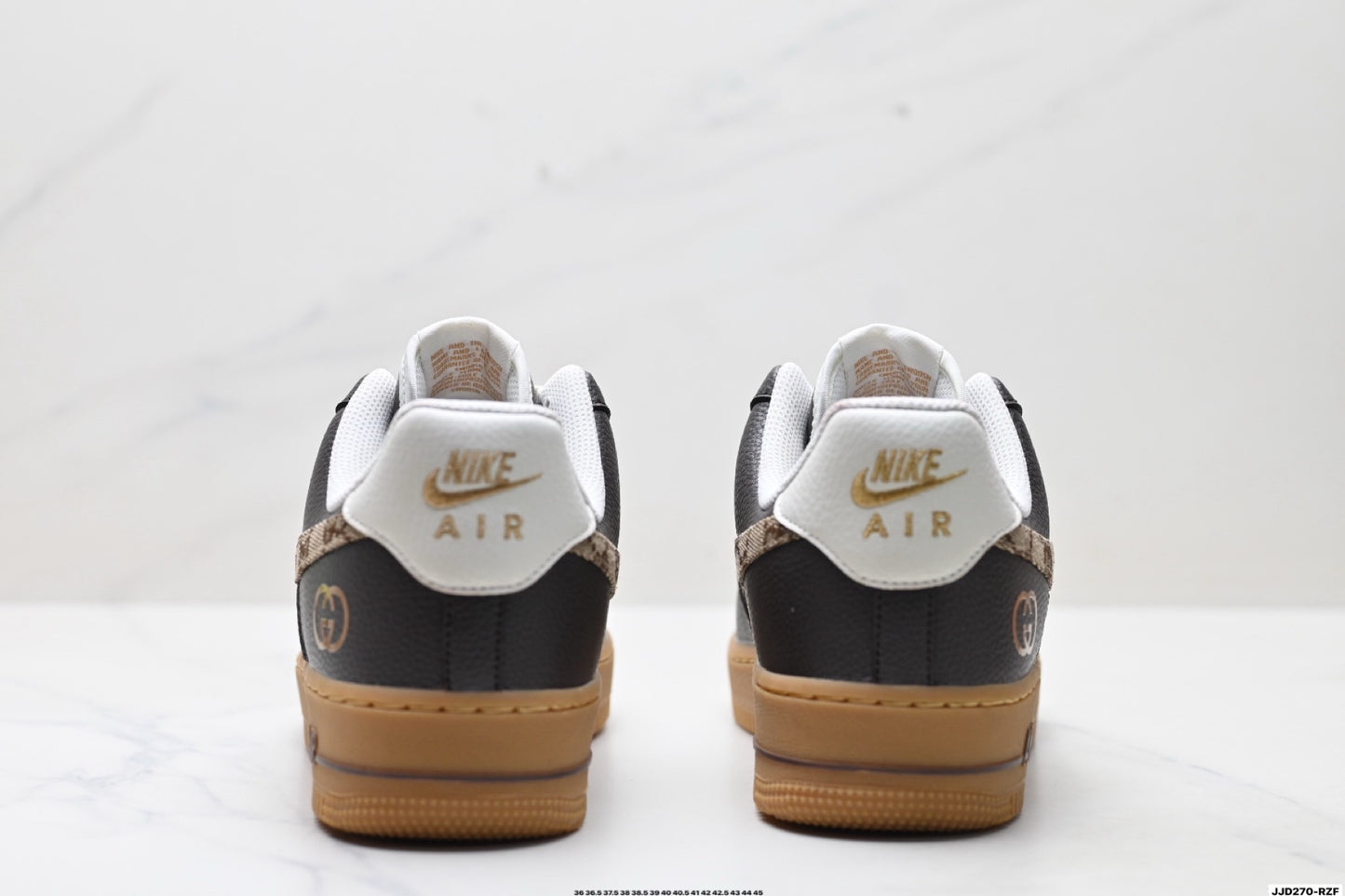 Custom Gucci x Nike Air Force 1 | Brown Monogram