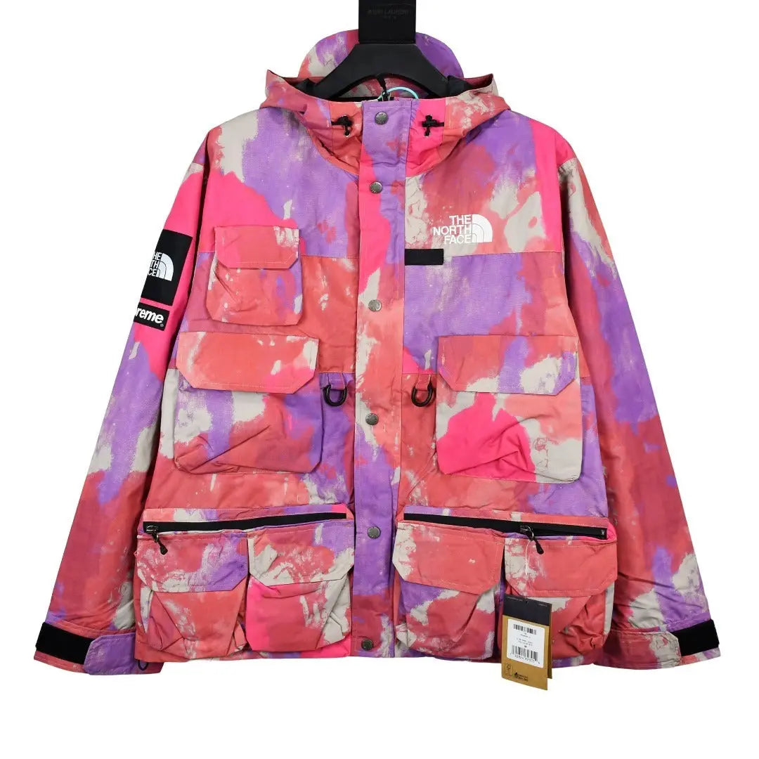 Supreme x The North Face | Utility Pocket Jacket | Pink Camo & Black Supreme x North Face