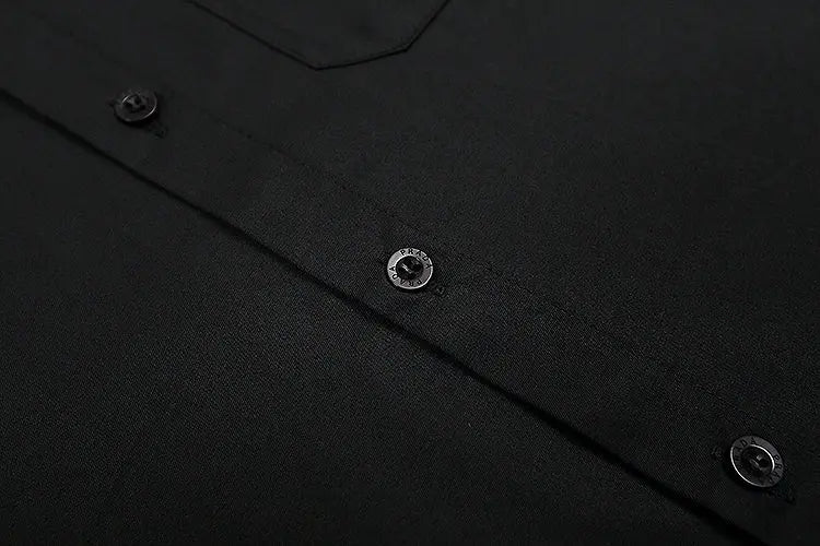 Prada | Classic Logo Poplin Shirt | Black or White | Long Sleeve Button-Up Prada