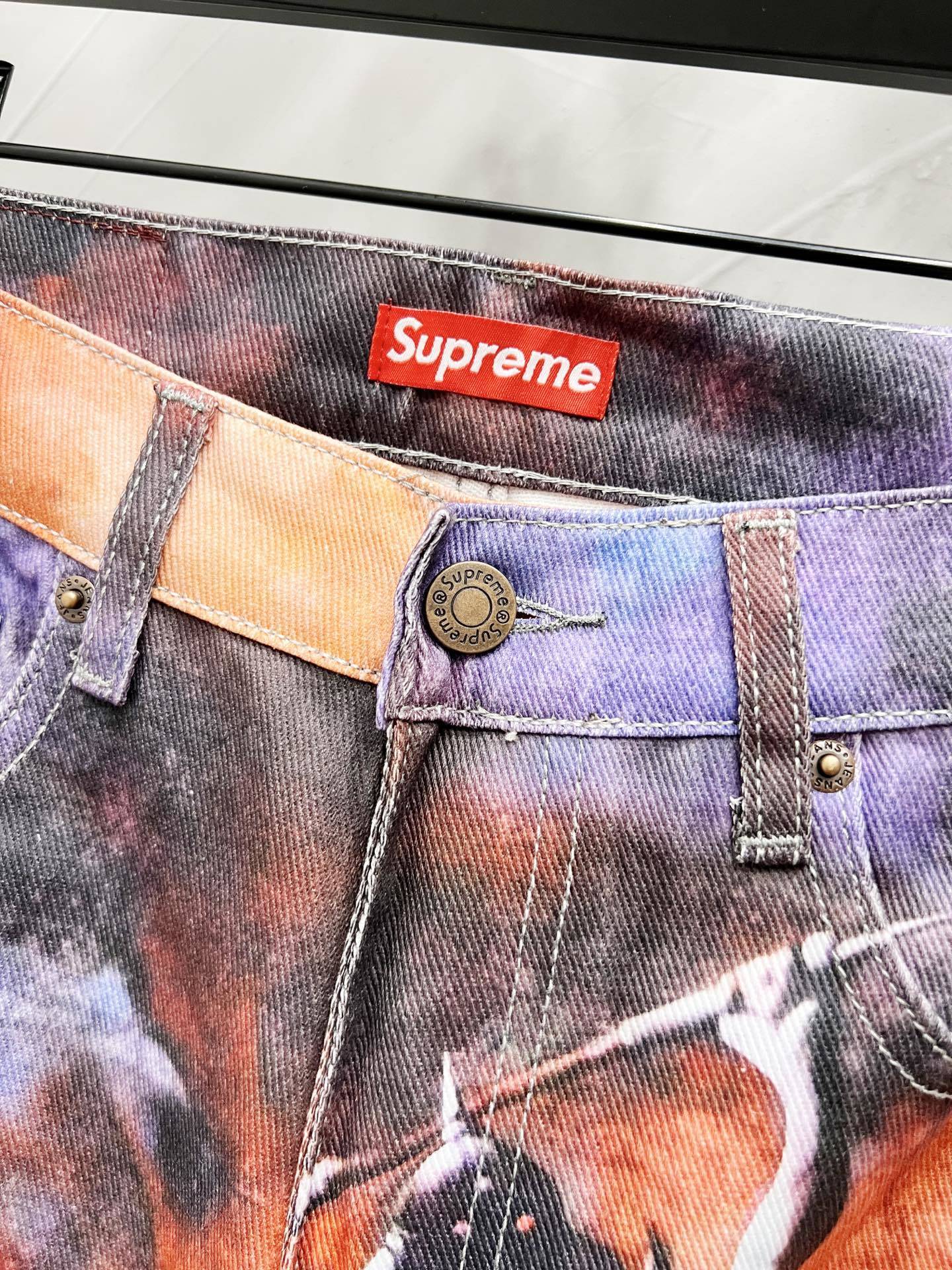 Supreme | Firestorm Graphic Denim Pants