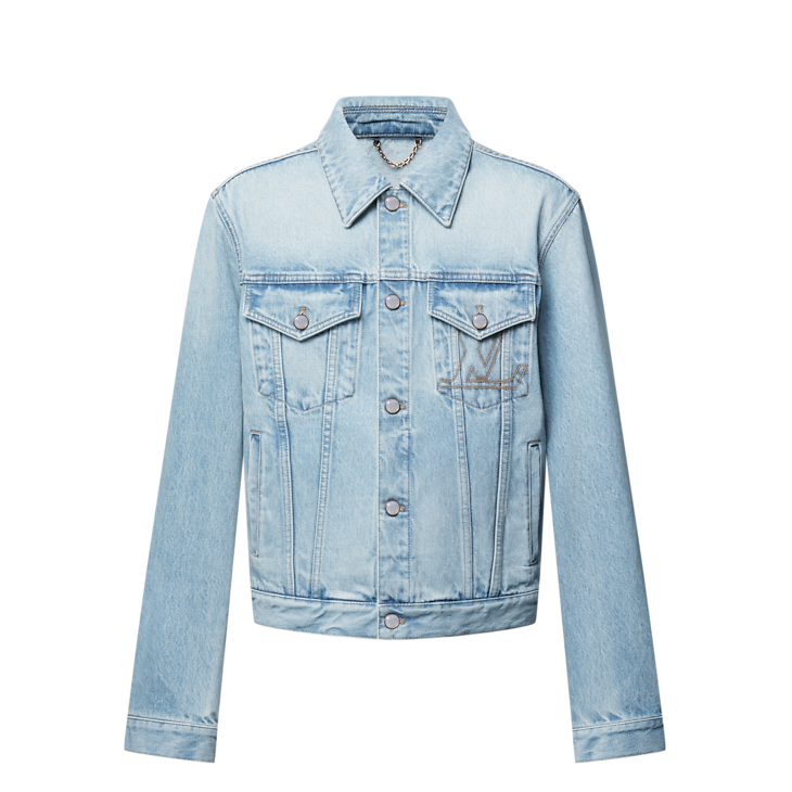 Louis Vuitton | Denim Trucker Jacket | LV Icons Collection