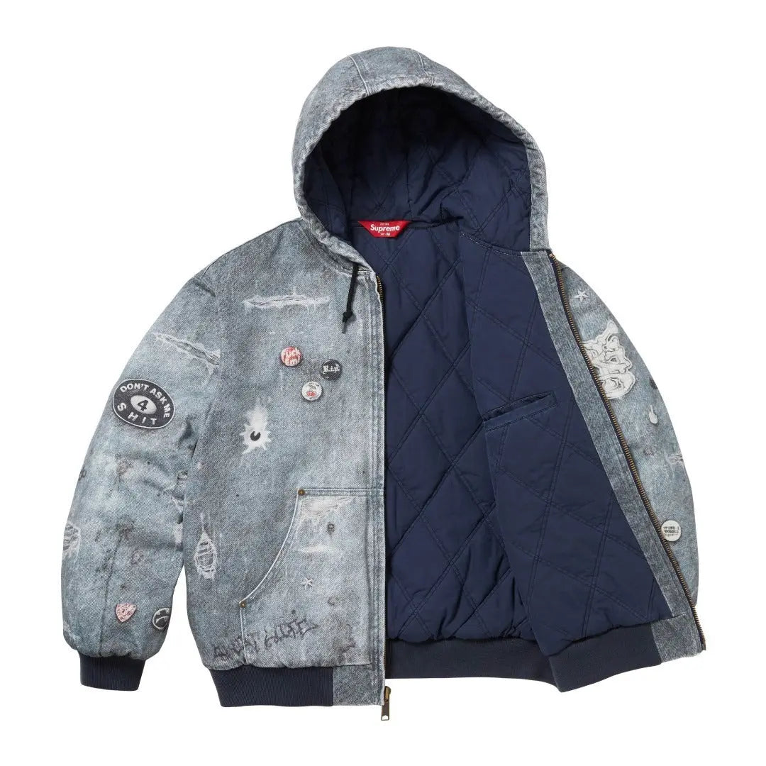 Supreme | HJR Trompe L’oeil Hooded Work Jacket | FW24 Supreme