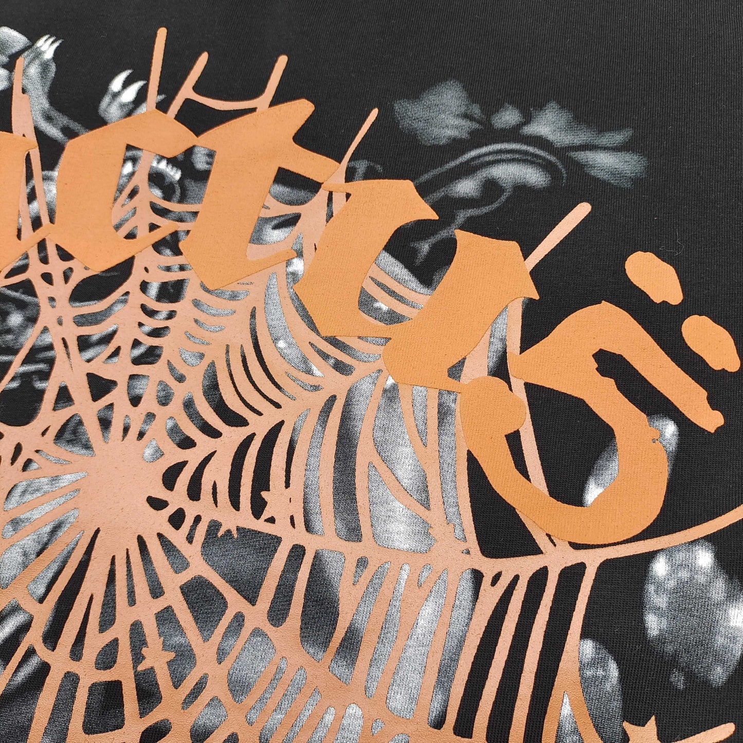 Sp5der x Travis Scott | Cactus Jack Web Tee Black