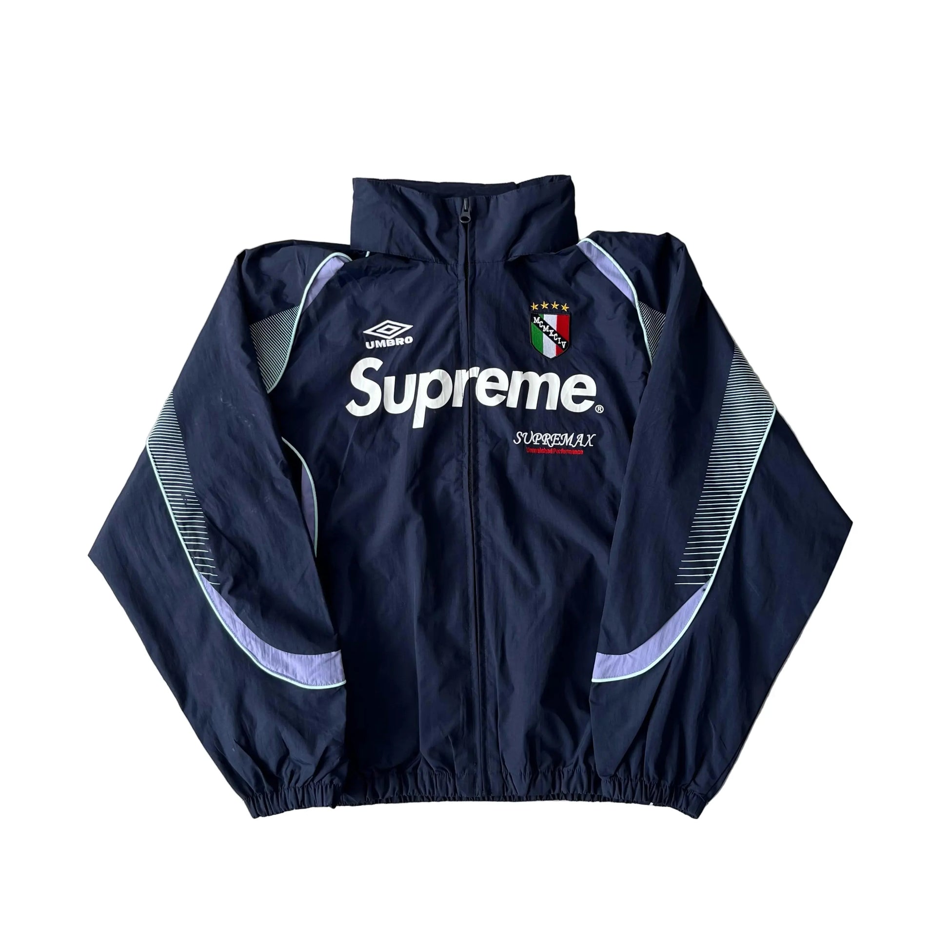 Supreme x Umbro | Supermax Tracksuit Hoodie & Pants | Black, Grey, Navy Supreme