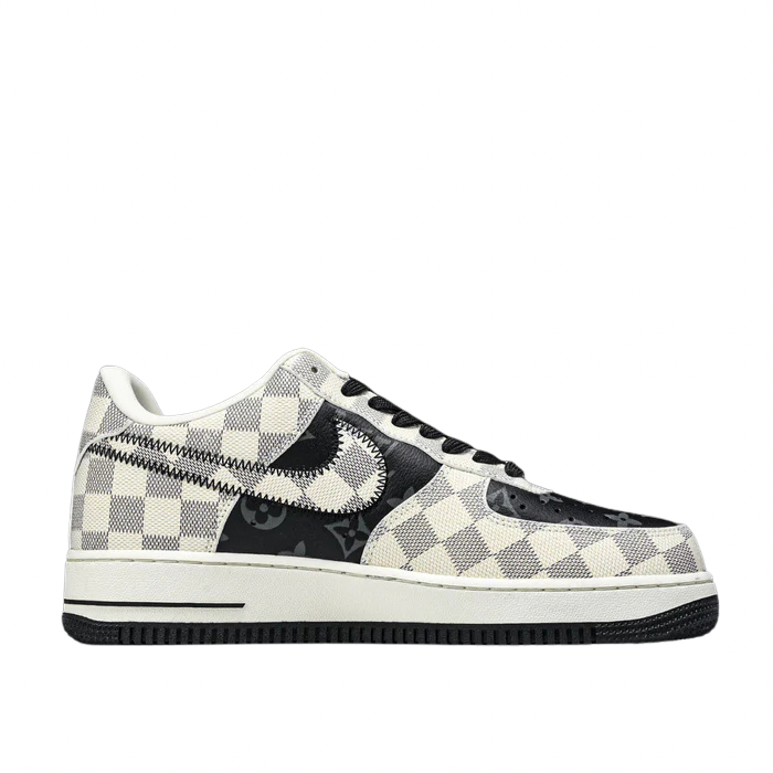 Louis Vuitton x Nike Air Force 1 | Royal Black