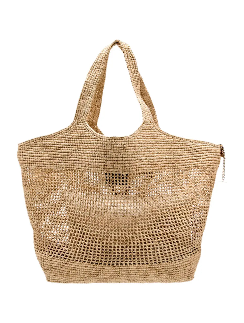Icare Raffia Maxi Shopping Tote YSL