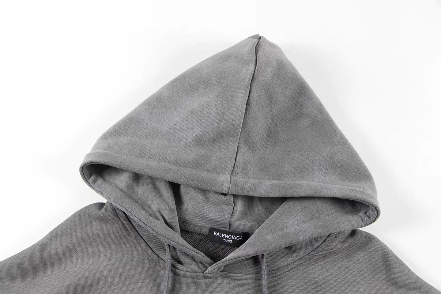 Balenciaga | Logo Print Hoodie Grey
