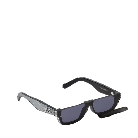 Louis Vuitton | LV Script Rectangle Sunglasses | Black