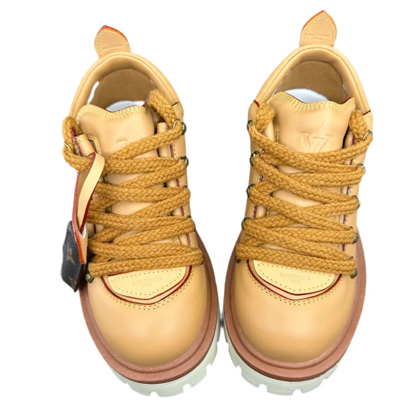 Louis Vuitton Pink Leather Hiking Boots – Luxe Streetwear Meets Rugged Edge Louis Vuitton