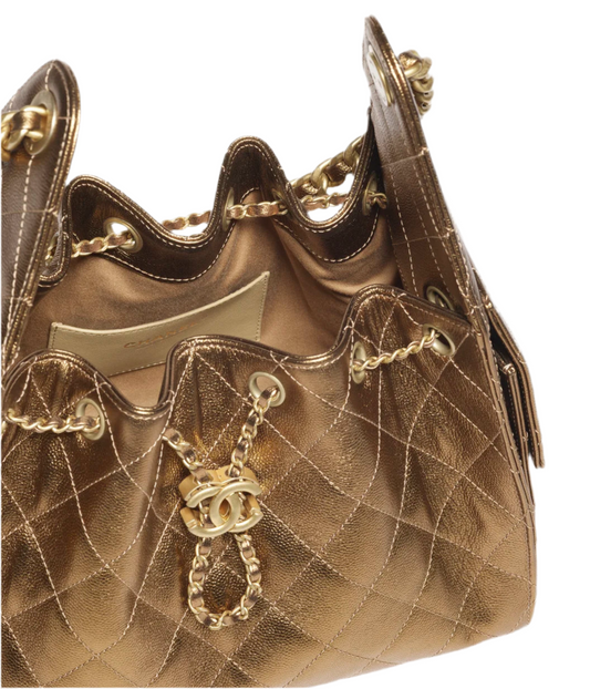 Chanel | 25 Small Handbag in Metallic Bold Color