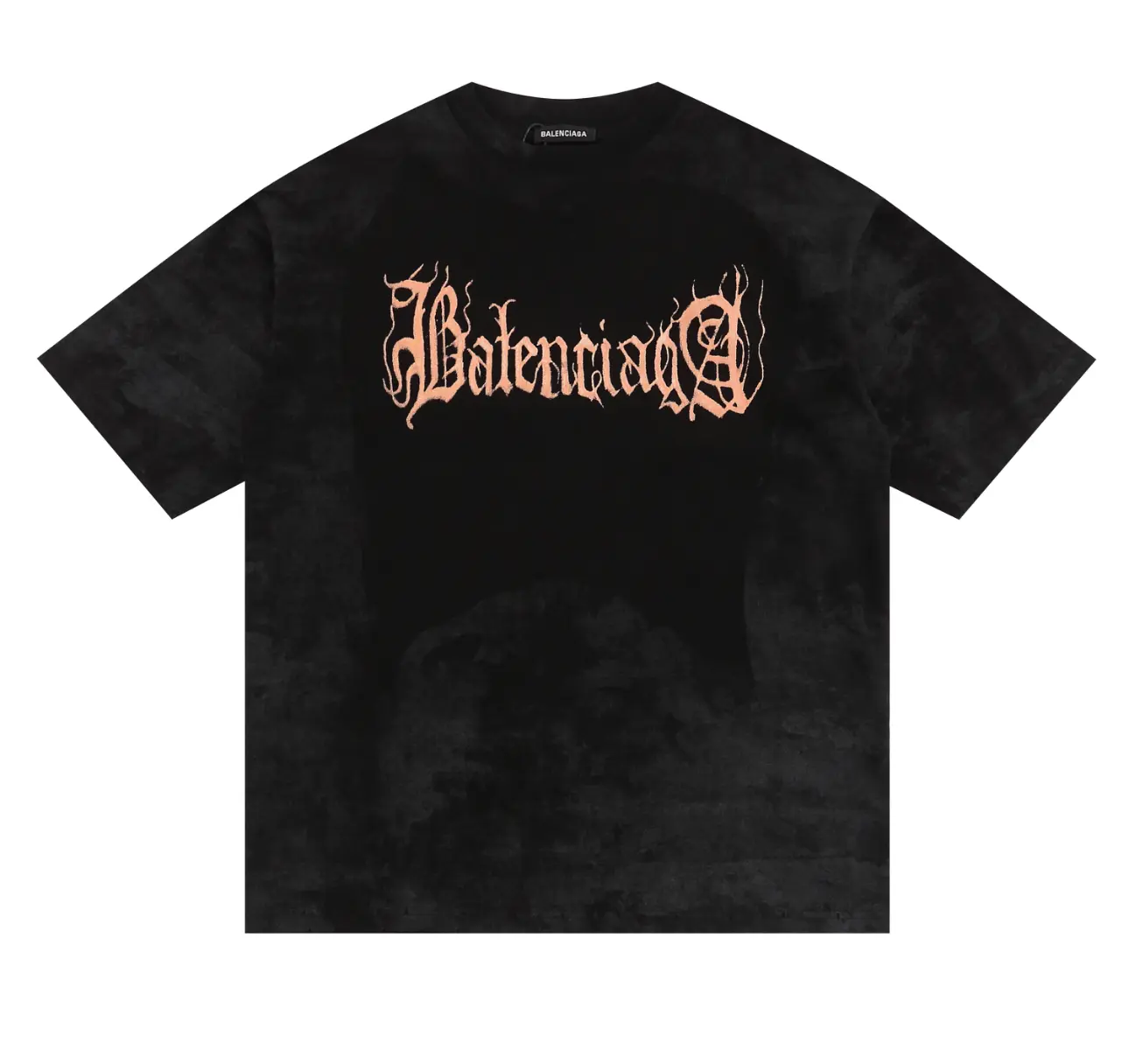 Balenciaga | Gothic Flame Logo T-Shirt Balenciaga