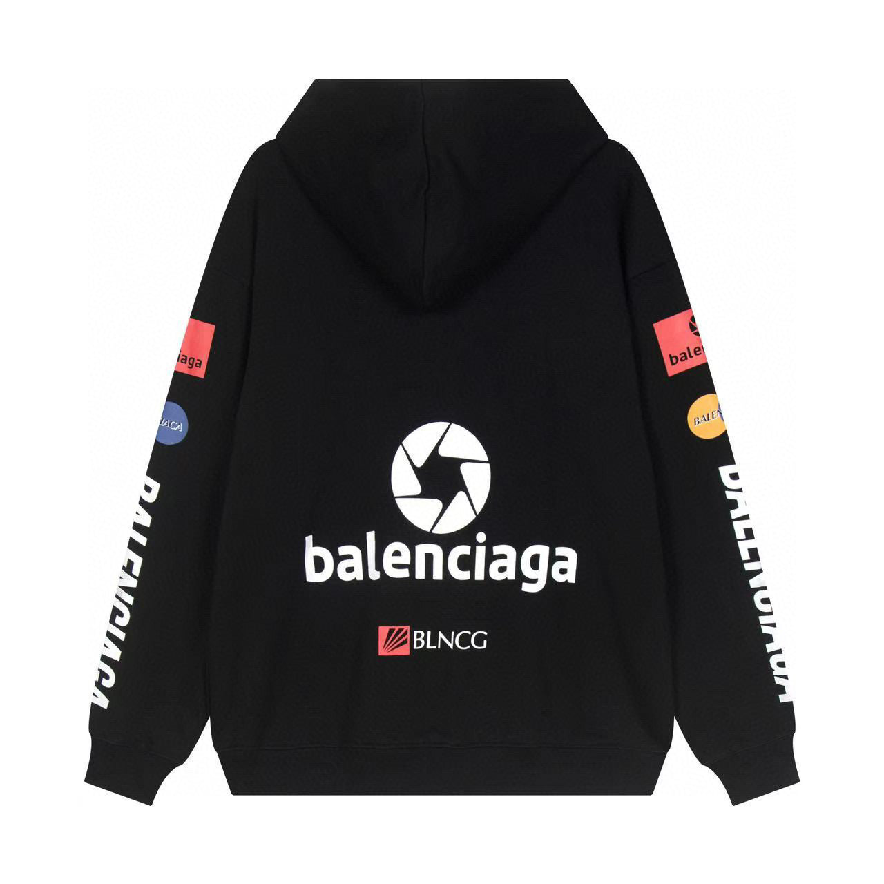 Balenciaga | F1 Top League Hoodie | Black Motorsport Logo