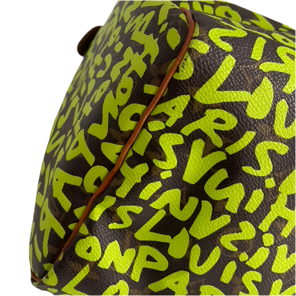 Louis Vuitton | Stephen Sprouse Graffiti Speedy 30 | Monogram Neon Green