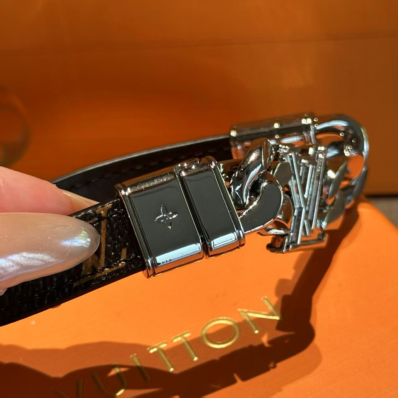 Louis Vuitton | Dimension Bracelet | Silver Monogram Chain