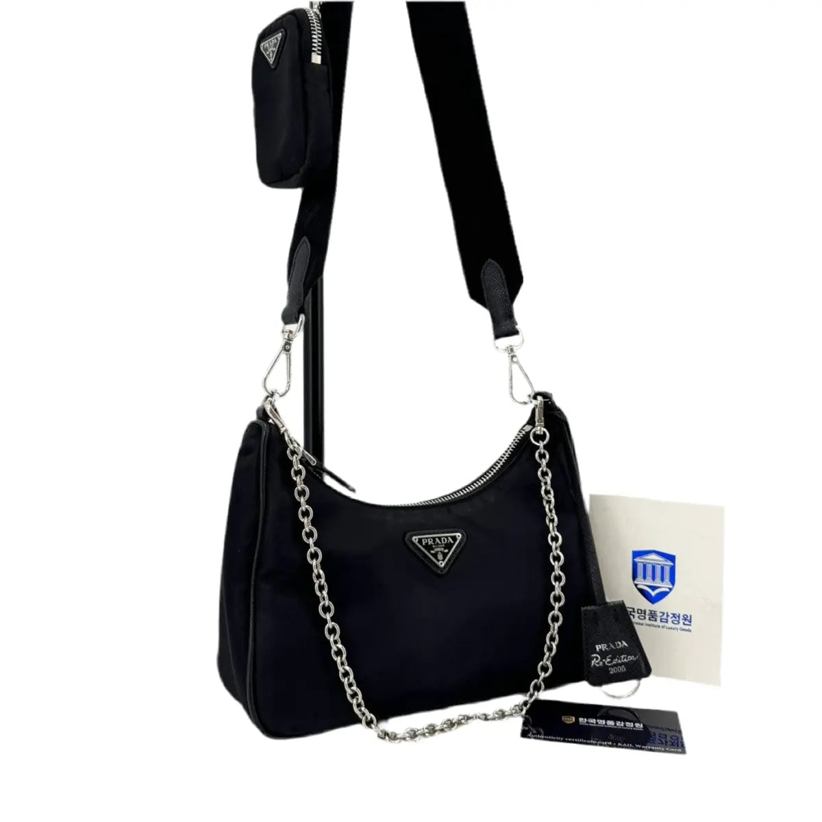 Prada Re-Edition 2005 Re-Nylon and Saffiano mini bag Prada