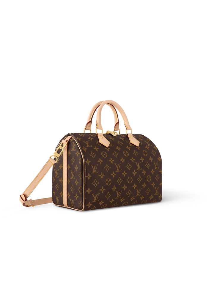 Louis Vuitton | Speedy Bandoulière 30 | Monogram Canvas & Vachetta Leather