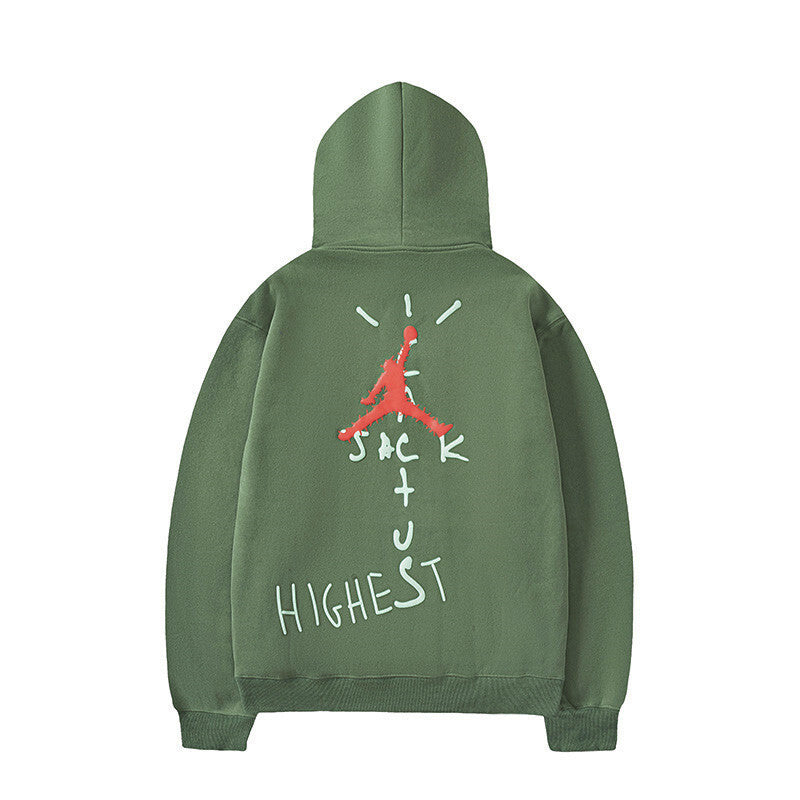 Travis Scott x Jordan | Cactus Jack “Highest” Hoodie in Olive