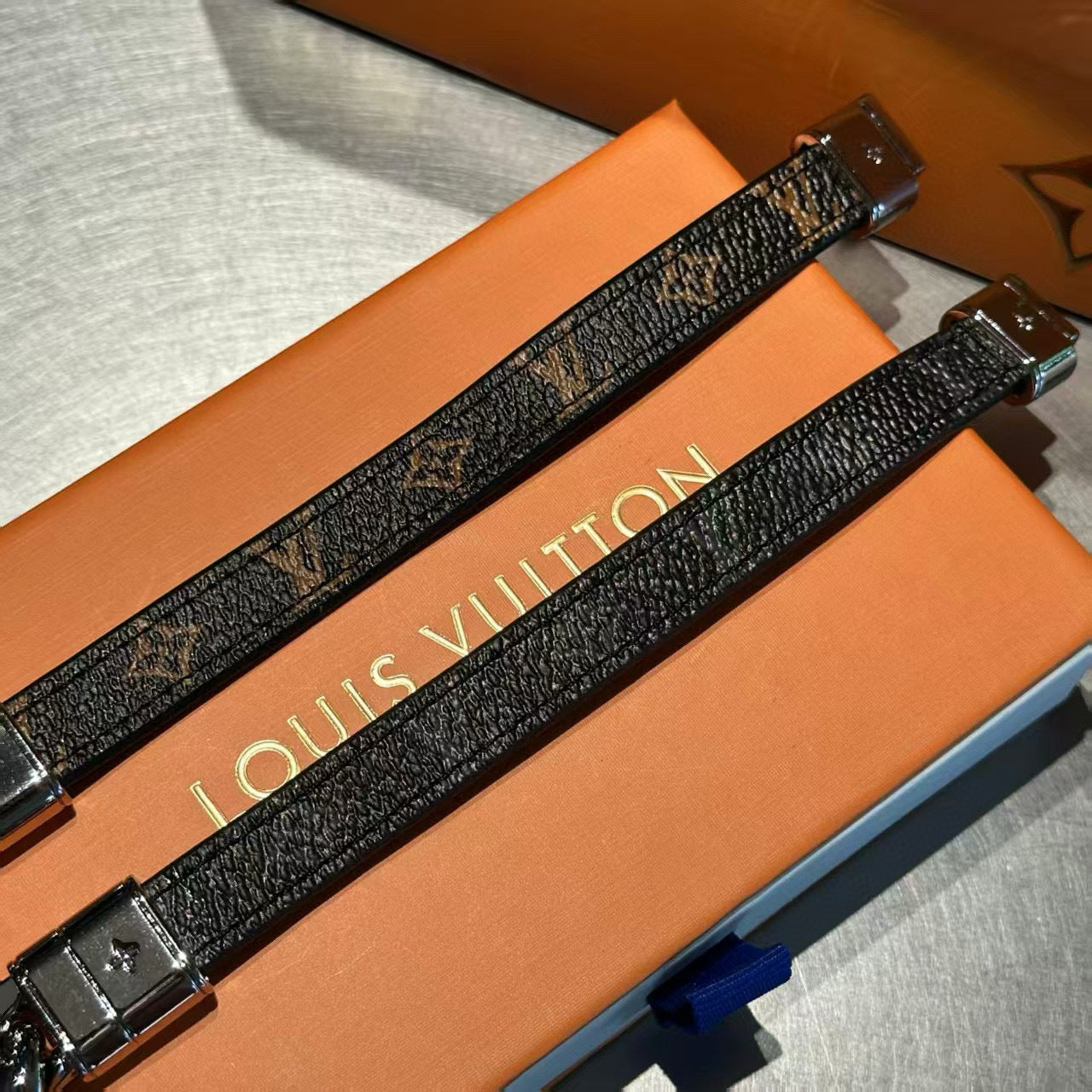 Louis Vuitton | Dimension Bracelet | Silver Monogram Chain