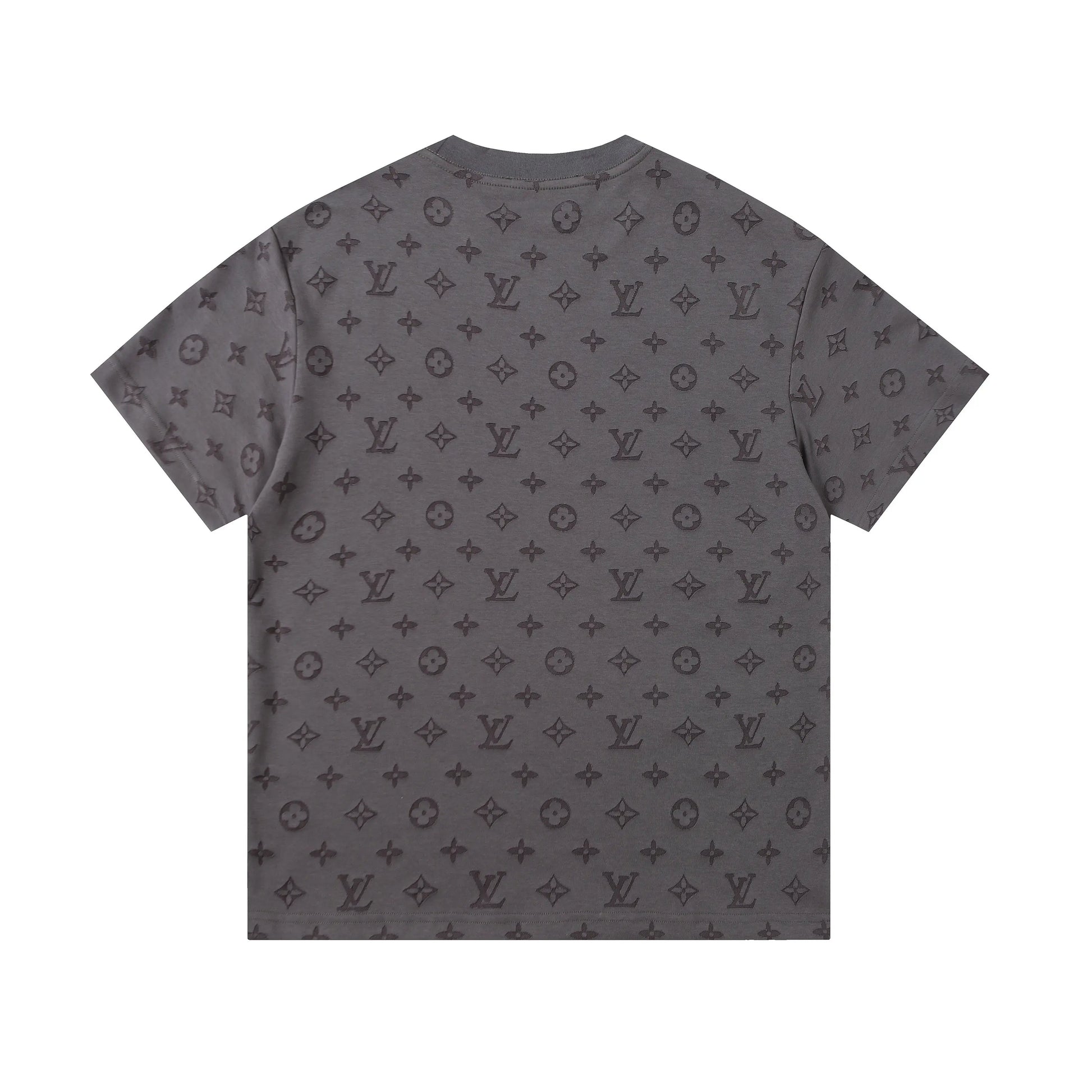 Louis Vuitton | Monogram Jacquard Knit Tee | Black / Grey / White | Oversized Louis Vuitton