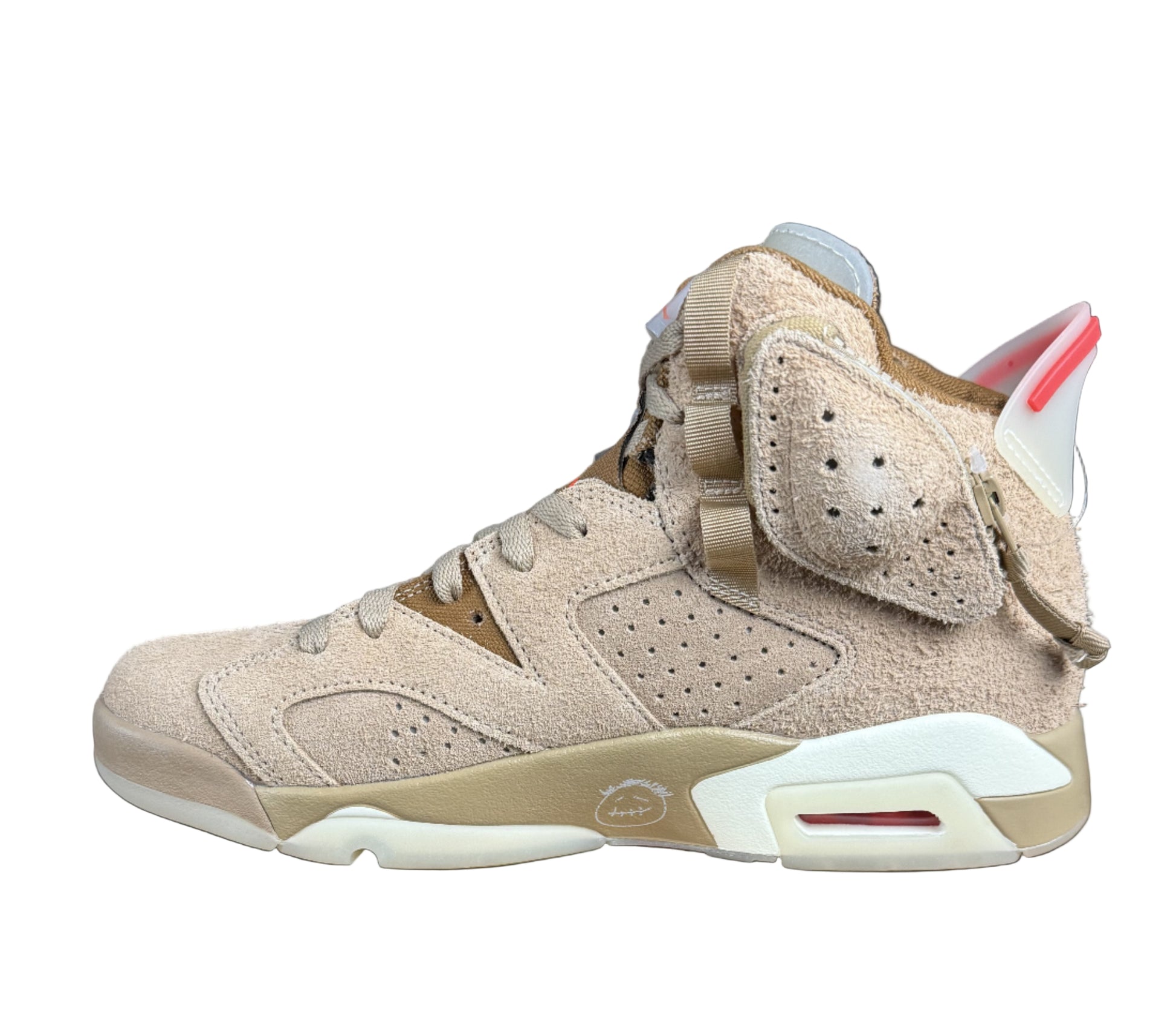Air Jordan x Travis Scott 6 Retro “British Khaki” Sneakers Air Jordan x Travis Scott