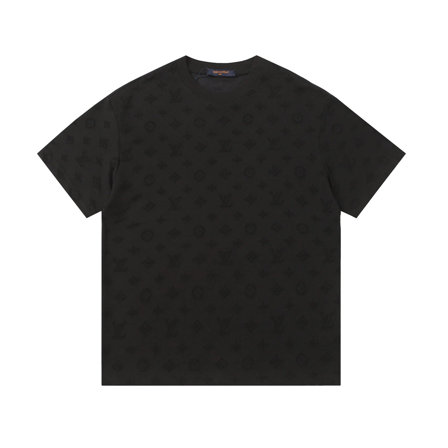 Louis Vuitton | Monogram Jacquard Knit Tee | Black / Grey / White | Oversized Louis Vuitton