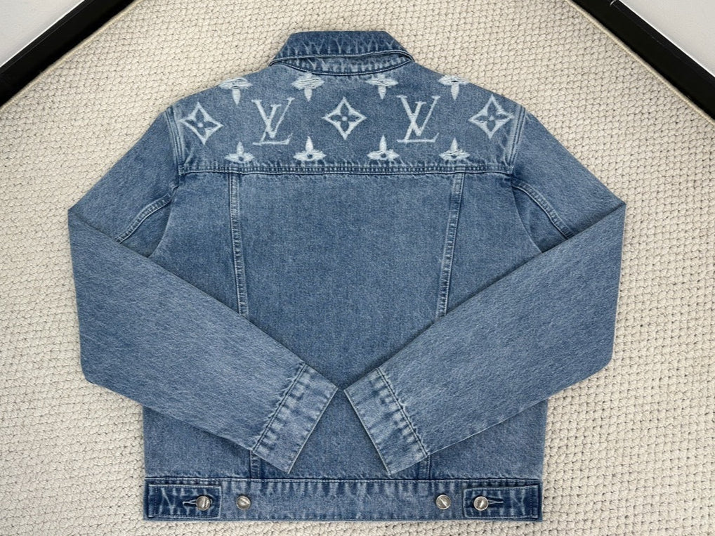 Louis Vuitton | Monogram Denim Jacket | Blue Wash