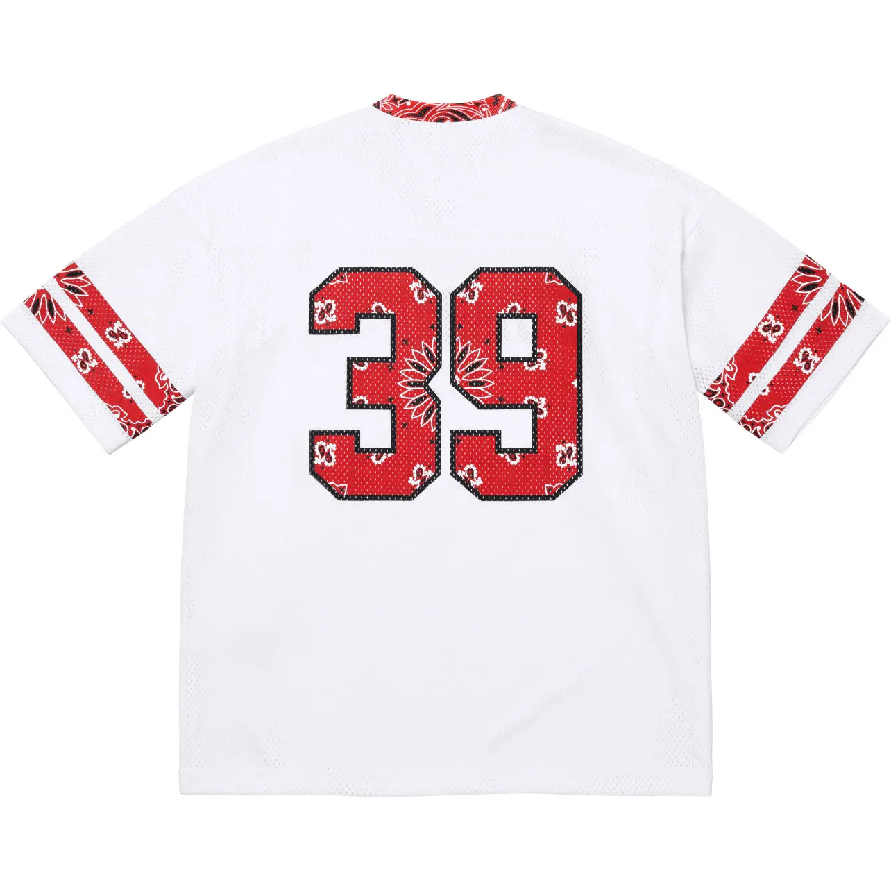 Supreme | Bandana Football Jersey | Black & White Supreme