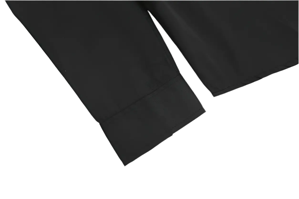 Prada | Classic Logo Poplin Shirt | Black or White | Long Sleeve Button-Up Prada