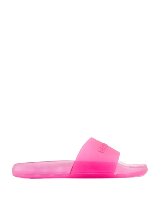 Balenciaga | Transparent Jelly Slides – Bold Color Pop Edition - Pink / Blue / Grey Balenciaga