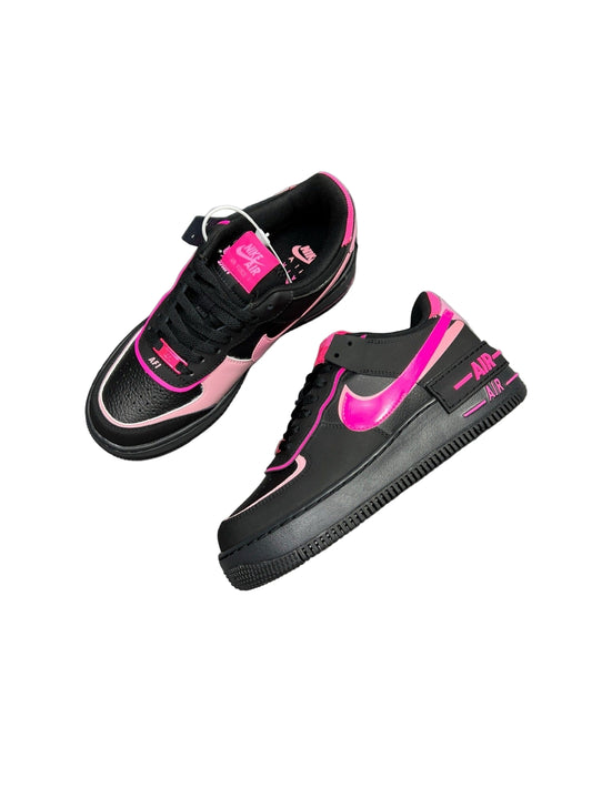 Nike Air Force 1 Shadow | Black & Hot Pink