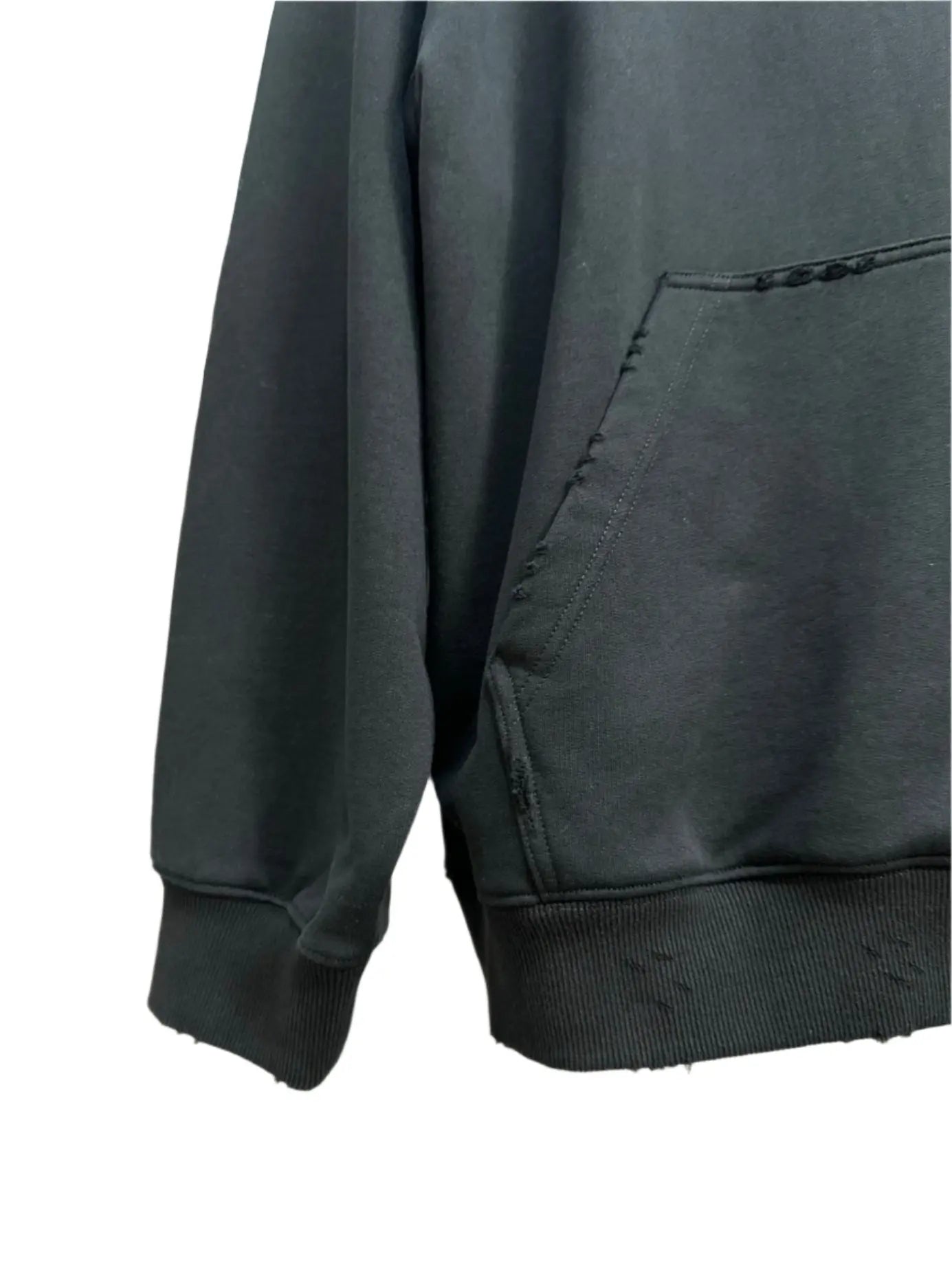 Balenciaga | Distressed Large Logo Hoodie | Oversized Streetwear Balenciaga