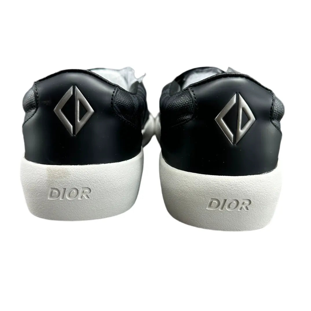 Dior | Quilted Monogram Slip-On Sneakers – Black, Grey, or Navy Dior