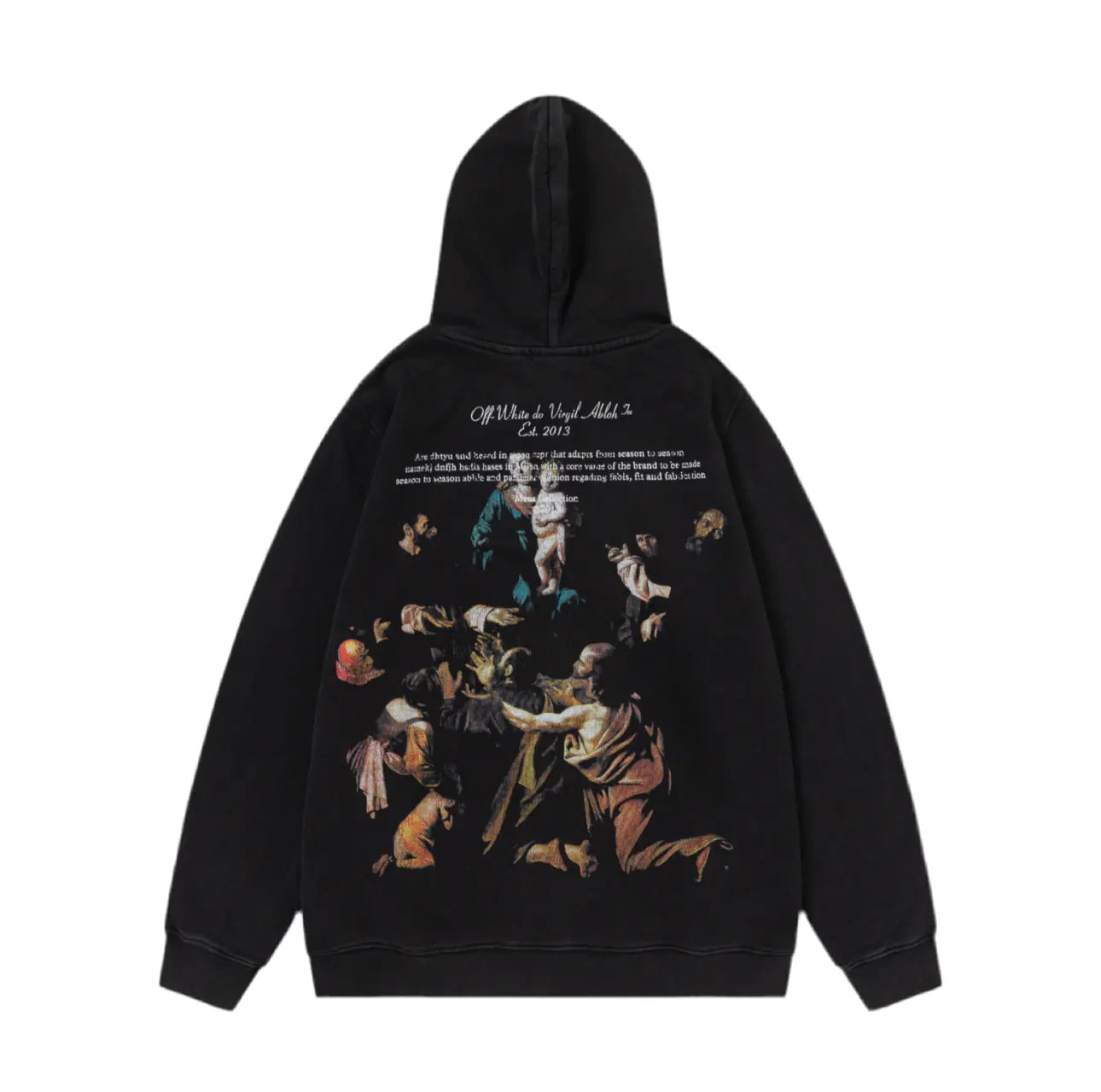 Off-White | Caravaggio | Art Print Hoodie Off-White