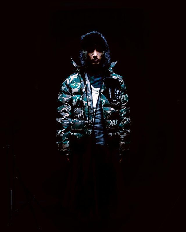 Corvidae Puffer Jacket | Black, White, Green Camo, Grey Camo